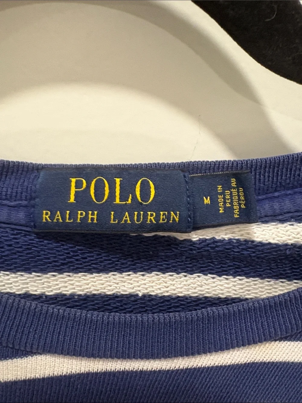 Polo Ralph Lauren Cotton French Terry Sweatshirt, M